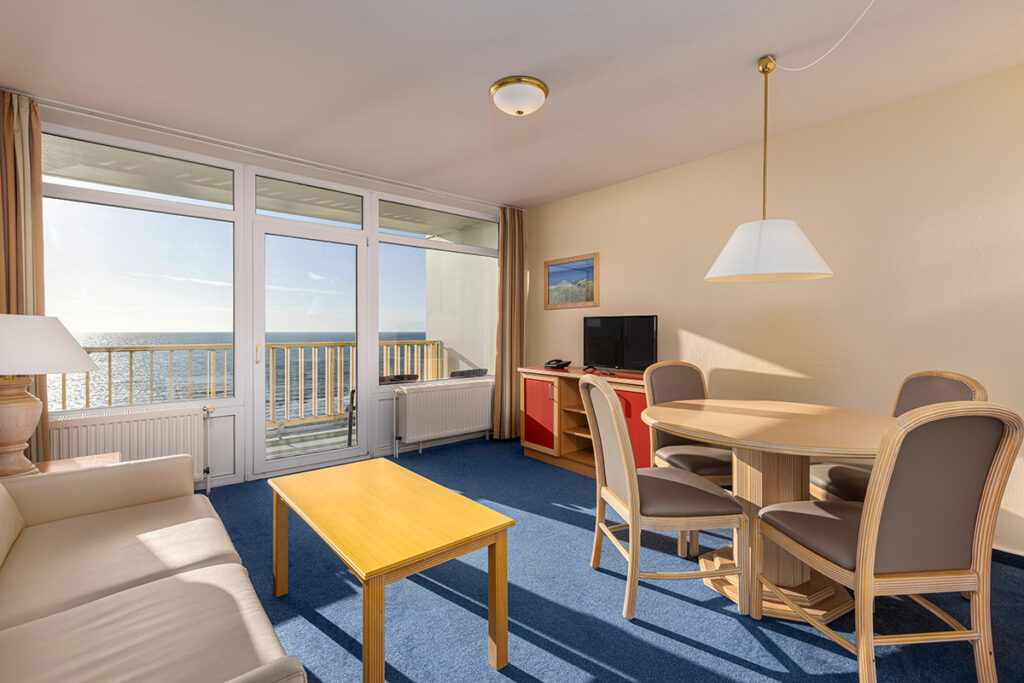 Hotelzimmer und Apartments mit einem einmaligen Ausblick über die Ostsee 