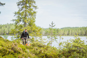 Wandern auf den Spuren der Waldfinnen in Hälsingland