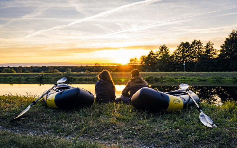 Packraft innerdeutsche Grenze