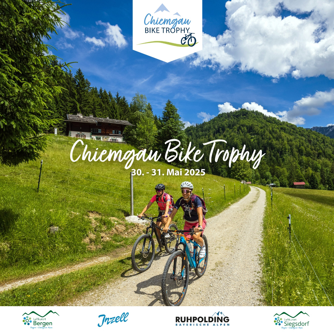 Fahrradfahrer im Chiemgau