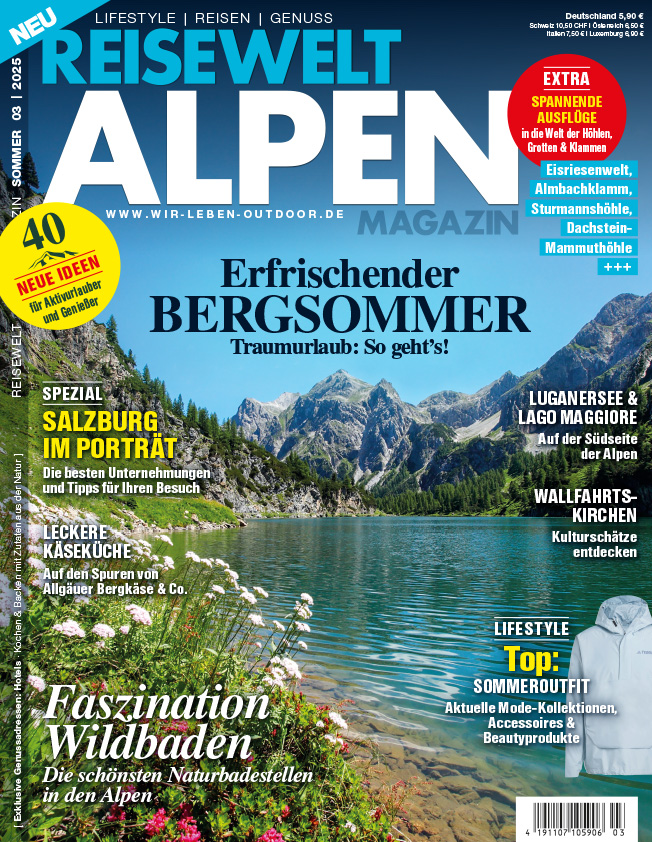 Reisewelt ALPEN Magazin 03/2025