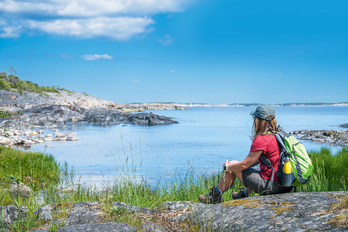 Wandern auf dem Stockholm Archipelago Trail