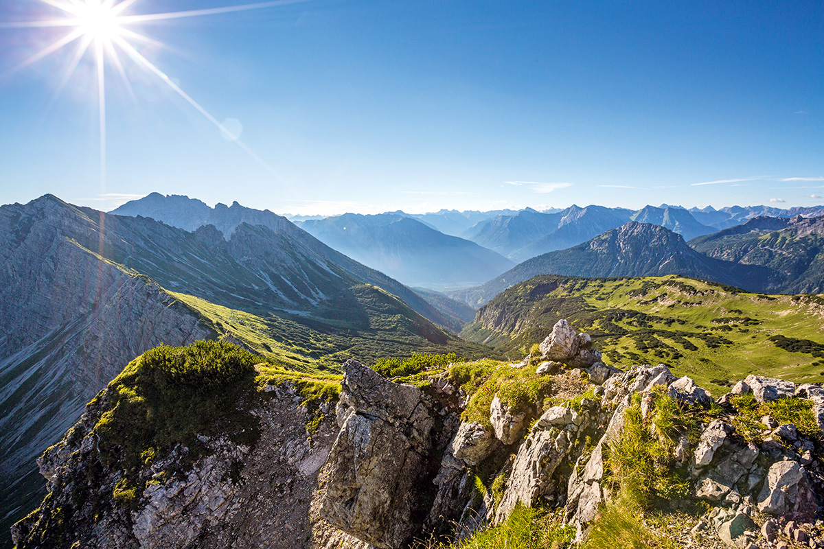 Berge In Den Allguer Alpen