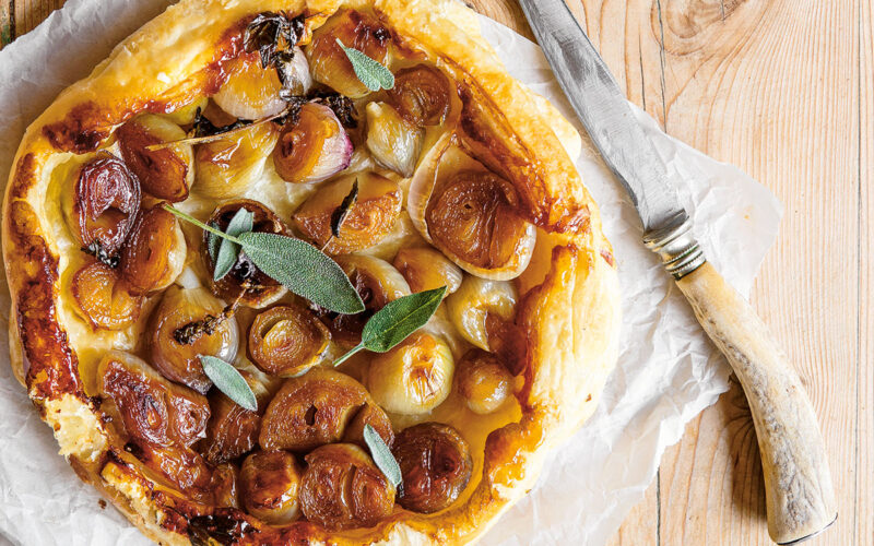 Zwiebel-Tarte-Tartin
