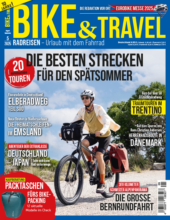 Bike&Travel Magazin 05/2025 Magazincover