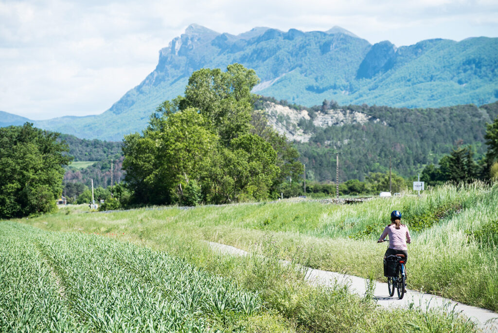 Drôme-Tal Frankreich Radweg