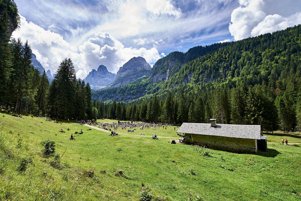 Musikfestival in den Dolomiten
