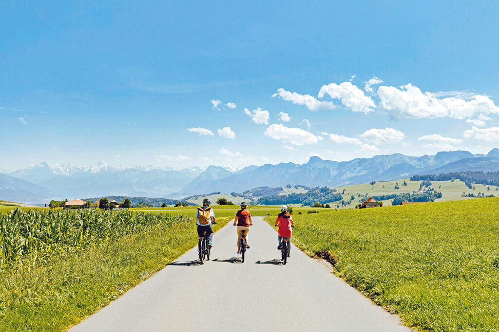 Sagenroute Bern Mehrtagesroute Radfahrer