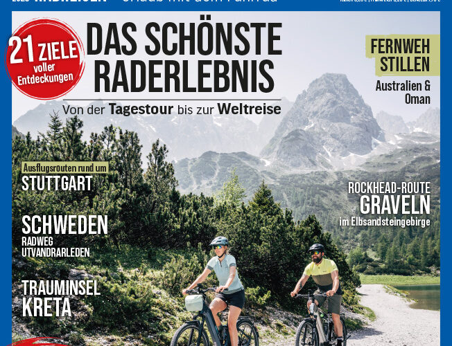 Bike & Travel Magazin Cover 06/2025