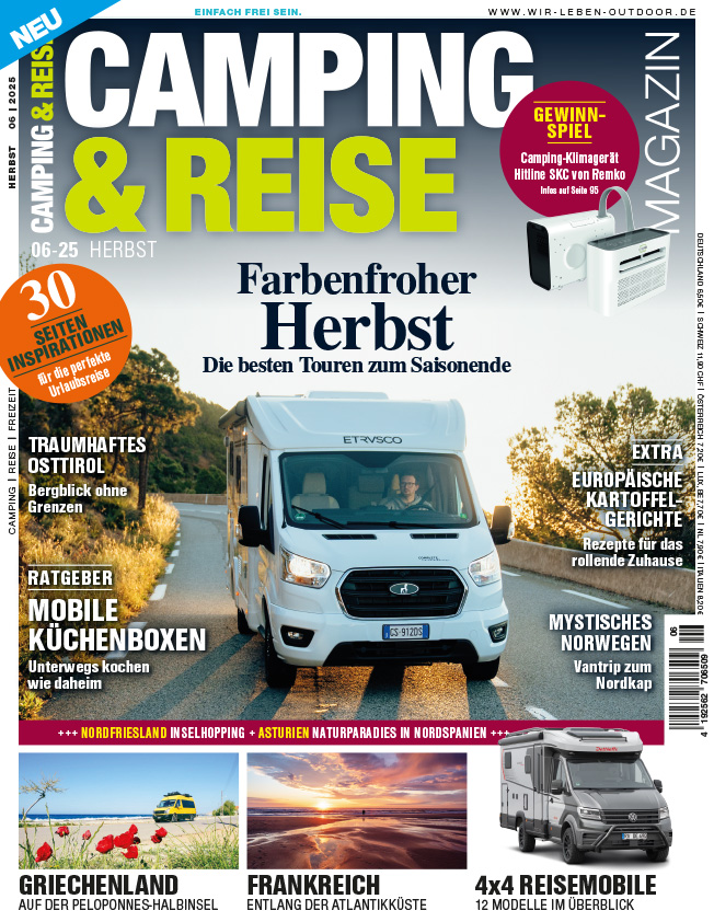 CAMPING & REISE Magazin 06/2025 Cover