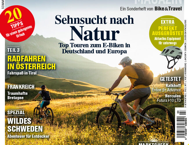 e-bike TOUREN 03/2025 Magazin Cover