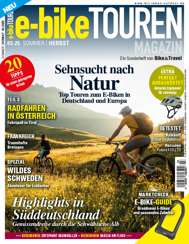 e-bike  TOUREN 03/2025 Magazin Cover