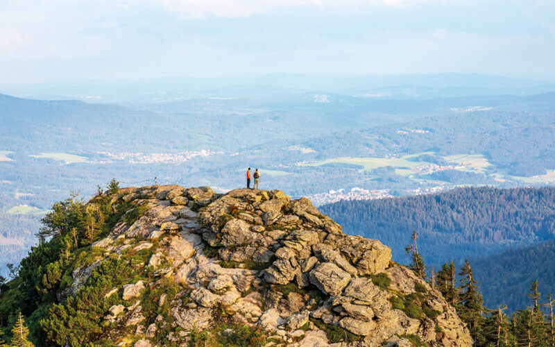 Großer Arber, Goldsteig
