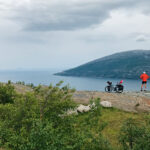 Radler am Nordkap