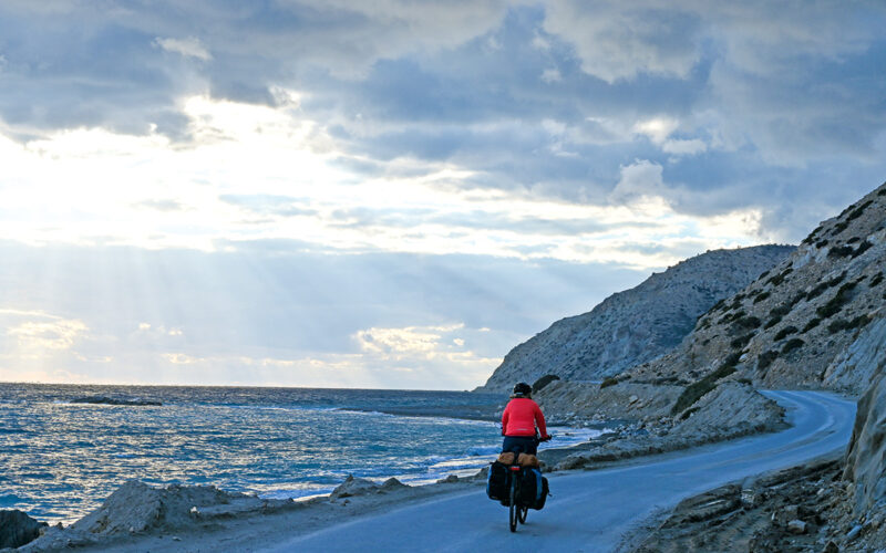 Kreta radeln am Meer