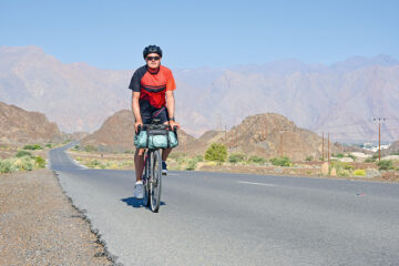 Oman: Ein Sandspielkasten für Radler