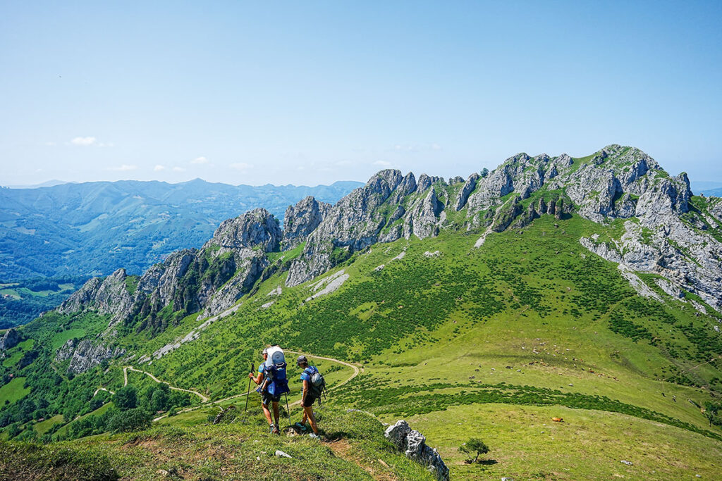 Wanderer in Asturien
