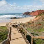 Strand von Amado Fischerpfad, Algarve