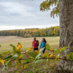 Wanderer im Westerwald auf dem GelbACHTrail