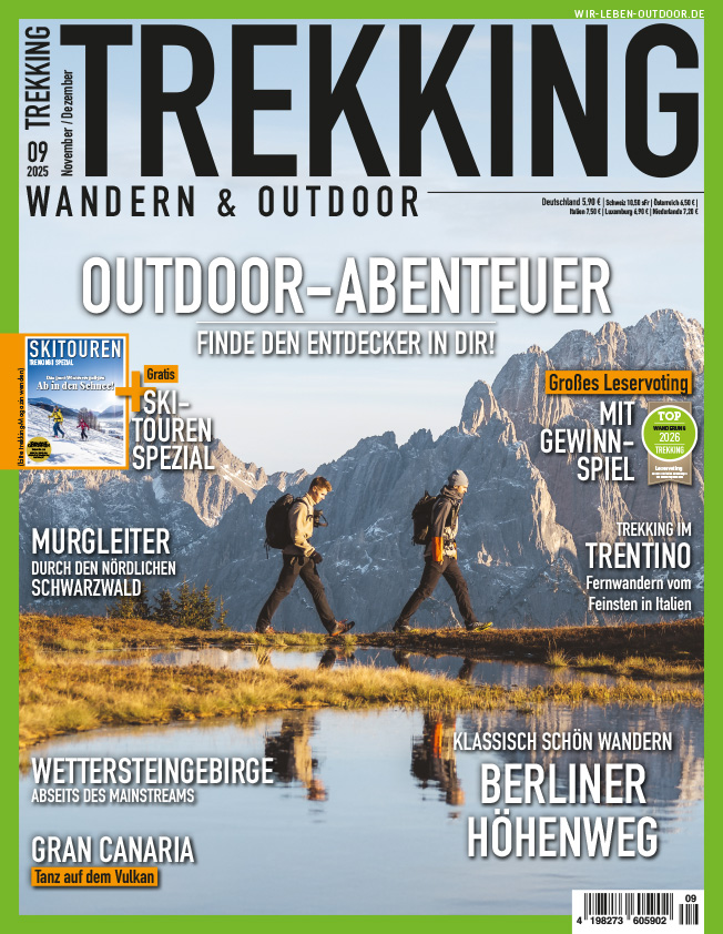 trekking-Magazin 09/2025 Cover