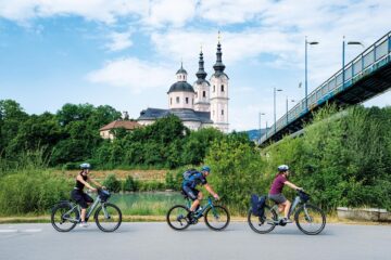 Auf dem Drauradweg durch das österreichische Kärnten