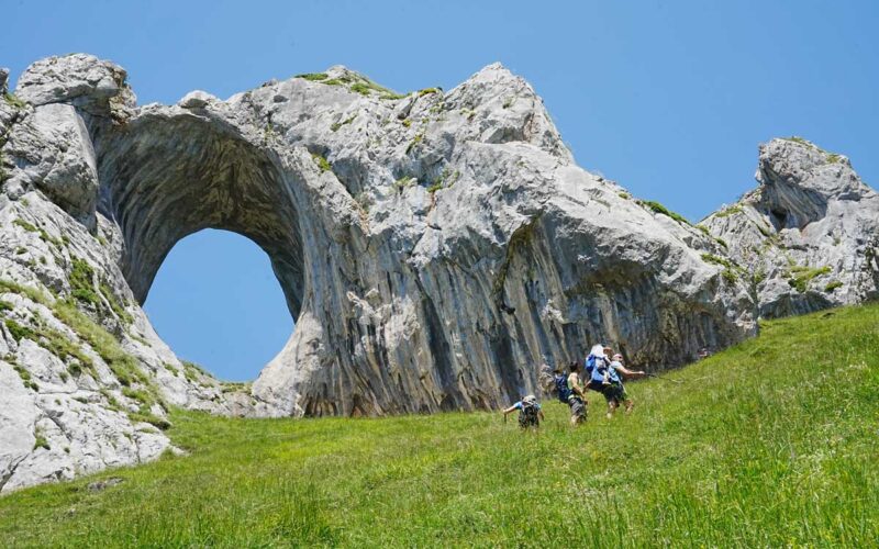 Wanderer in Asturien