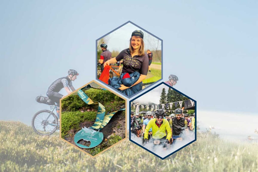 Gravel Erlebnisse Hirsch Sprung