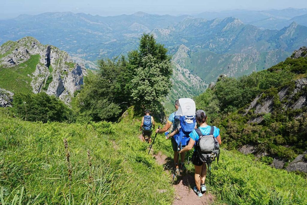 Asturien Wanderung LArcu