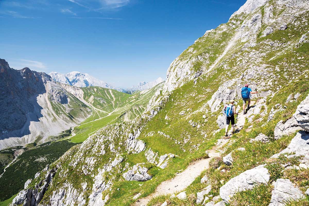 Wetterstein Wanderer