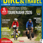 Bike&Travel Magazin 01/2026 Magazin Cover