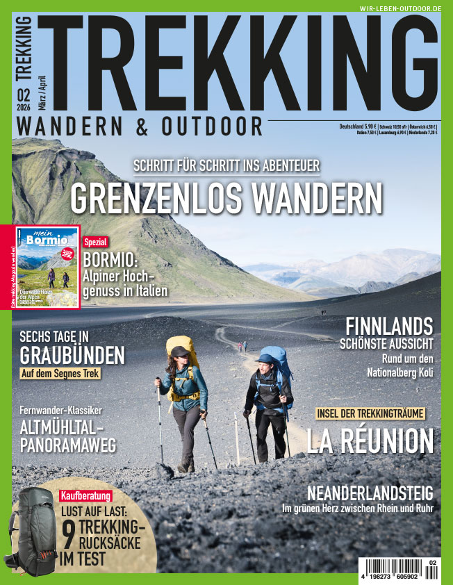 trekking Magazin 2/2026 Titel Cover