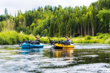 Bikerafting am Grünen Band