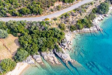 Mit dem Camper von Mesolongi nach Athen