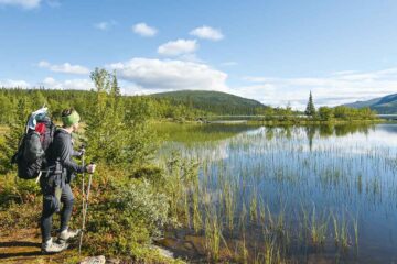 Trekking auf dem Kungsleden und im Nationalpark Sarek