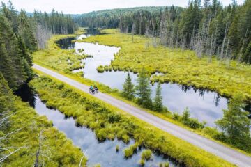Mit dem Gravelbike durch Québec