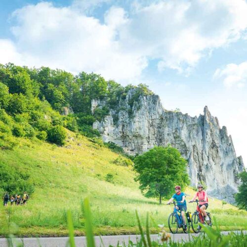 Radeltouren im Naturpark Altmühltal
