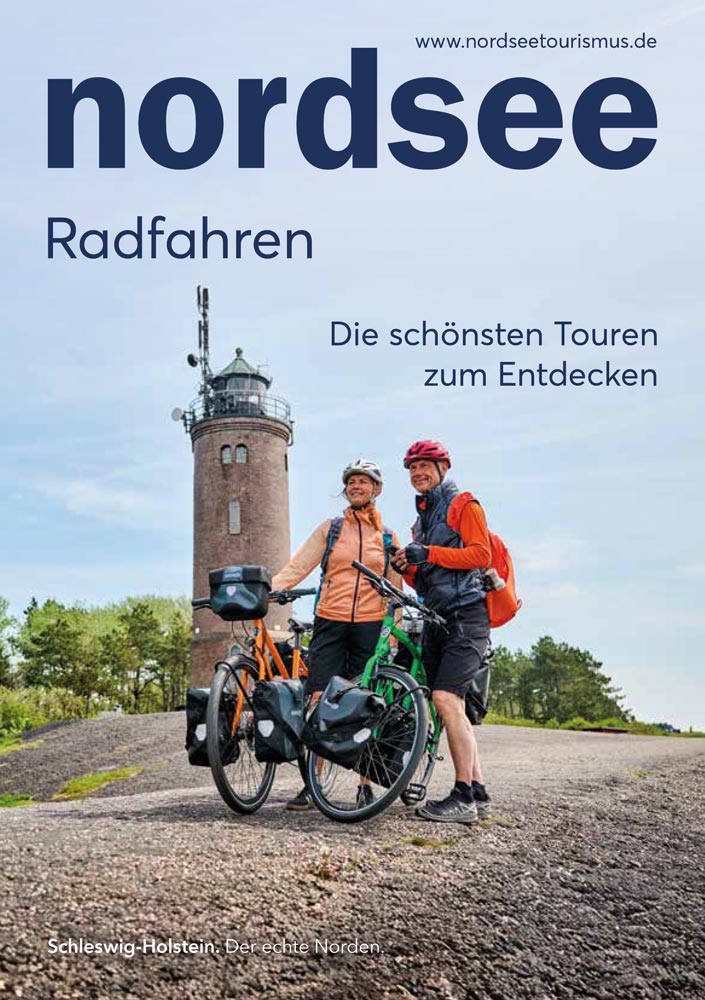 Nordsee Schleswig-Holstein Radbroschüre