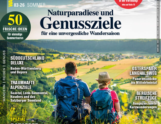 Wandern & Reisen Magazin 3/26 Cover