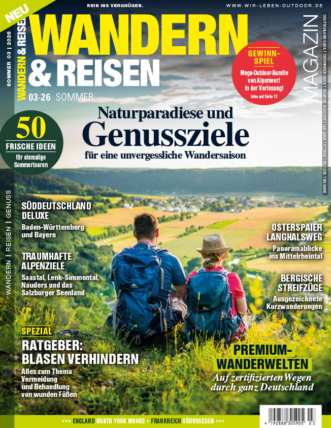 Wandern & Reisen Magazin 3/26 Cover