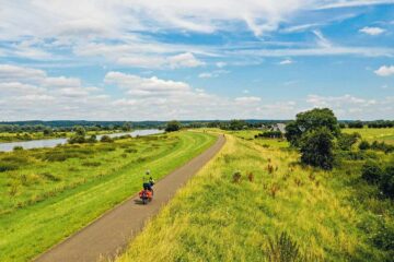 Auf dem Hanse-Radweg zwischen Nijmegen und Harderwijk