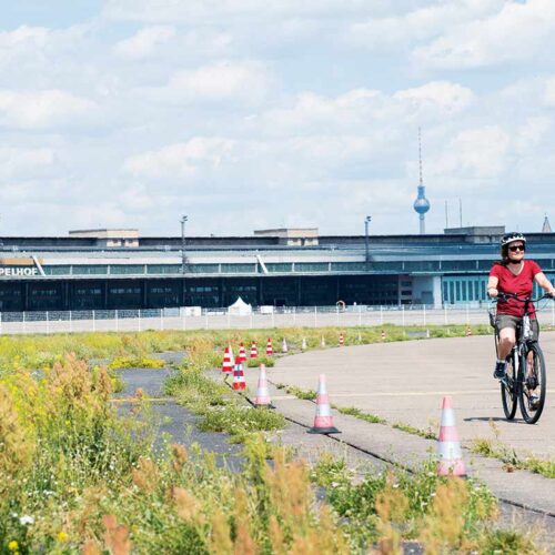 Neu entwickelte Radrouten direkt in Berlin